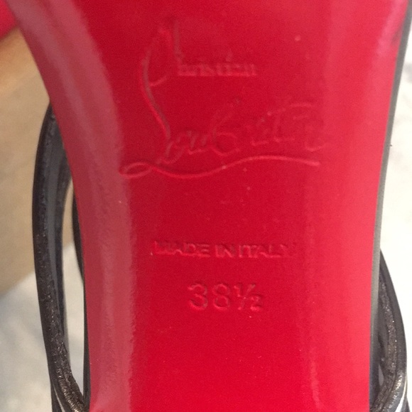 Christian Louboutin Zenobissima Block-Heel Sandal - Picture 7 of 16